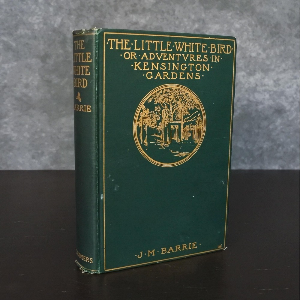 Antique First Edition 1902 The Little White Bird J. M. Barrie Dare Wright Gift